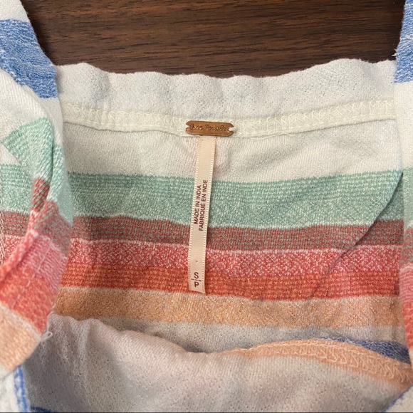 Free People Vintage Stripe Swing Tank - Picture 6 of 7